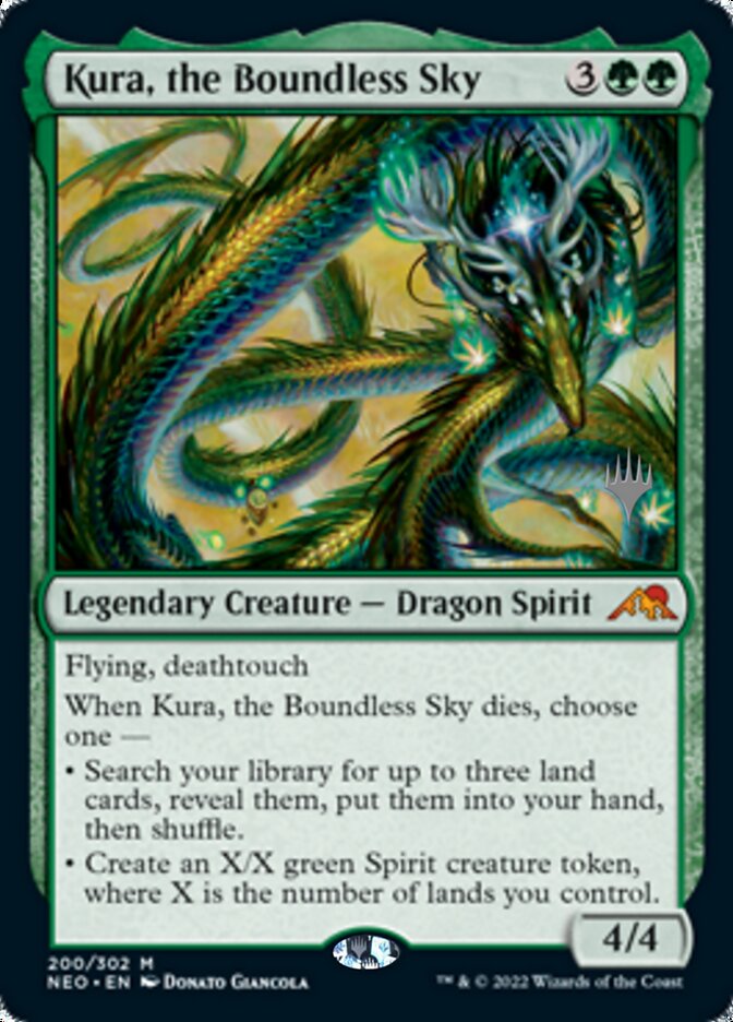 Kura, the Boundless Sky (Promo Pack) [Kamigawa: Neon Dynasty Promos] | Local Legends