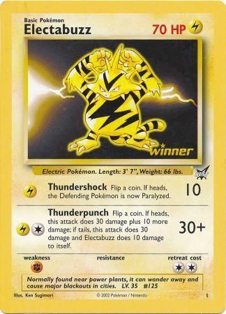 Electabuzz (1) (Jumbo Card) [Best of Promos] | Golgari Games