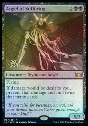 Angel of Suffering [Streets of New Capenna Prerelease Promos] | Golgari Games