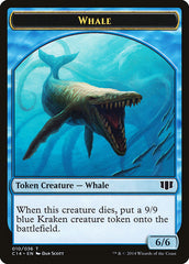 Whale // Zombie (011/036) Double-sided Token [Commander 2014 Tokens] | Golgari Games