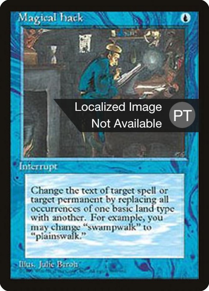 Magical Hack [Fourth Edition (Foreign Black Border)] | Local Legends