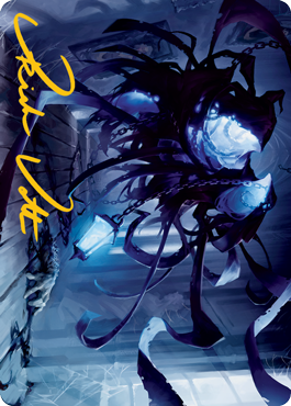 Spectral Adversary Art Card (Gold-Stamped Signature) [Innistrad: Midnight Hunt Art Series] | Local Legends