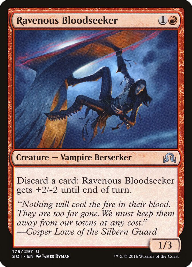 Ravenous Bloodseeker [Shadows over Innistrad] | Golgari Games