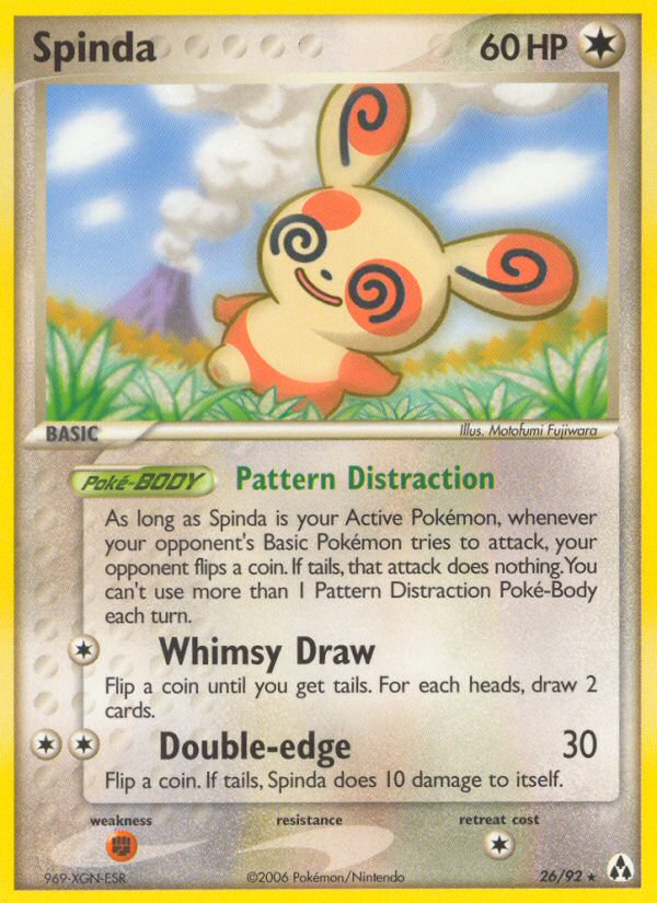 Spinda (26/92) [EX: Legend Maker] | Local Legends