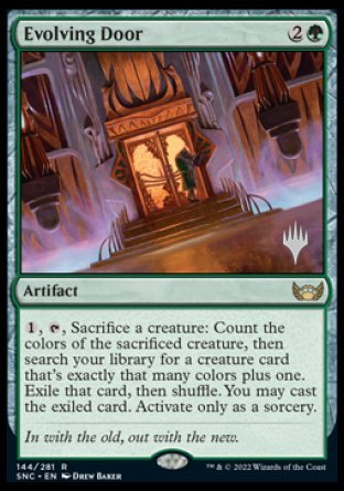 Evolving Door (Promo Pack) [Streets of New Capenna Promos] | Local Legends