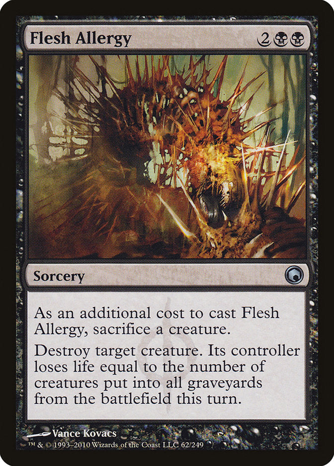 Flesh Allergy [Scars of Mirrodin] | Local Legends