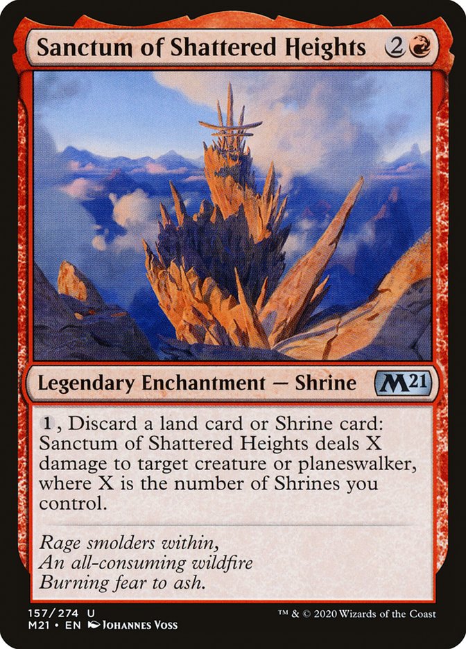 Sanctum of Shattered Heights [Core Set 2021] | Golgari Games