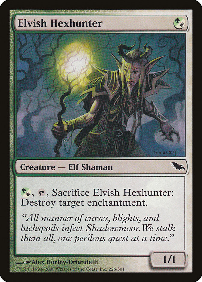 Elvish Hexhunter [Shadowmoor] | Golgari Games