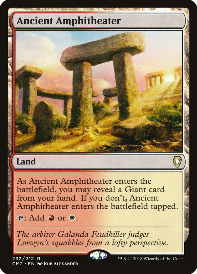 Ancient Amphitheater [Commander Anthology Volume II] | Golgari Games