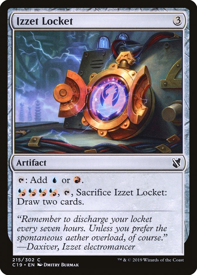 Izzet Locket [Commander 2019] | Golgari Games