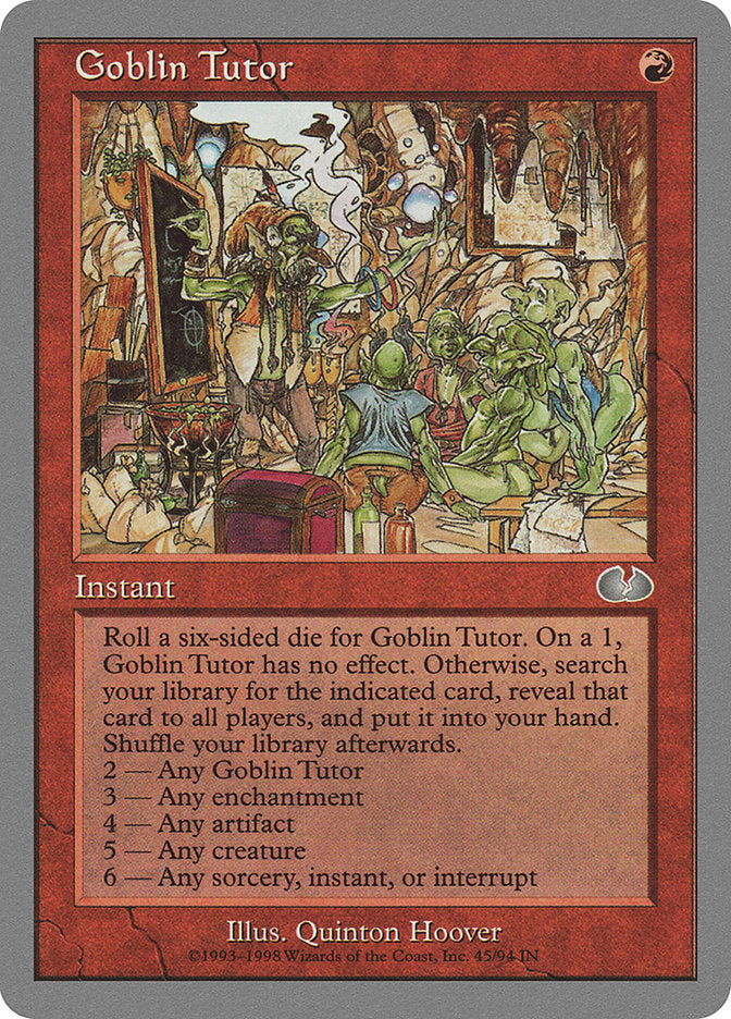 Goblin Tutor [Unglued] | Golgari Games