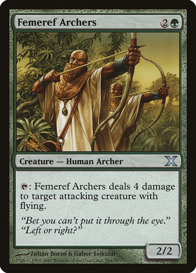 Femeref Archers [Tenth Edition] | Golgari Games