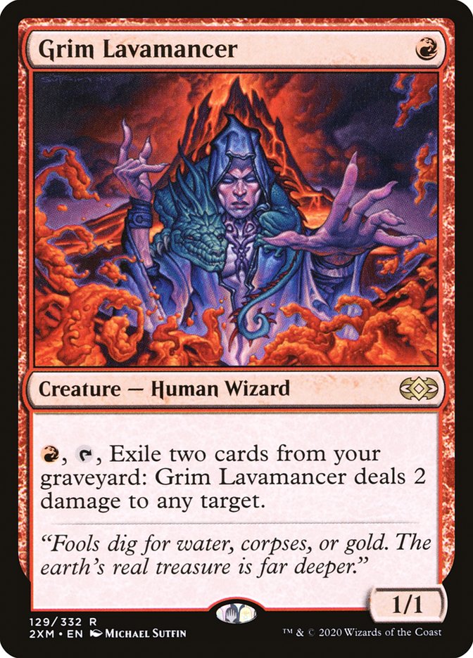 Grim Lavamancer [Double Masters] | Local Legends