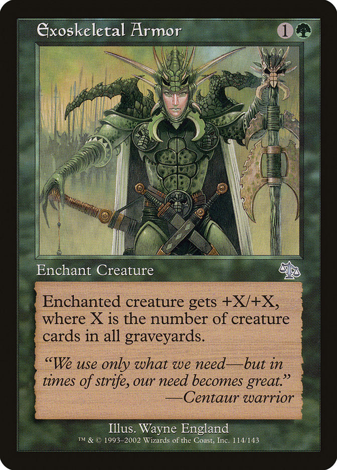 Exoskeletal Armor [Judgment] | Local Legends