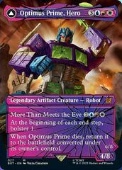 Optimus Prime, Hero // Optimus Prime, Autobot Leader (Shattered Glass) [Universes Beyond: Transformers] | Golgari Games