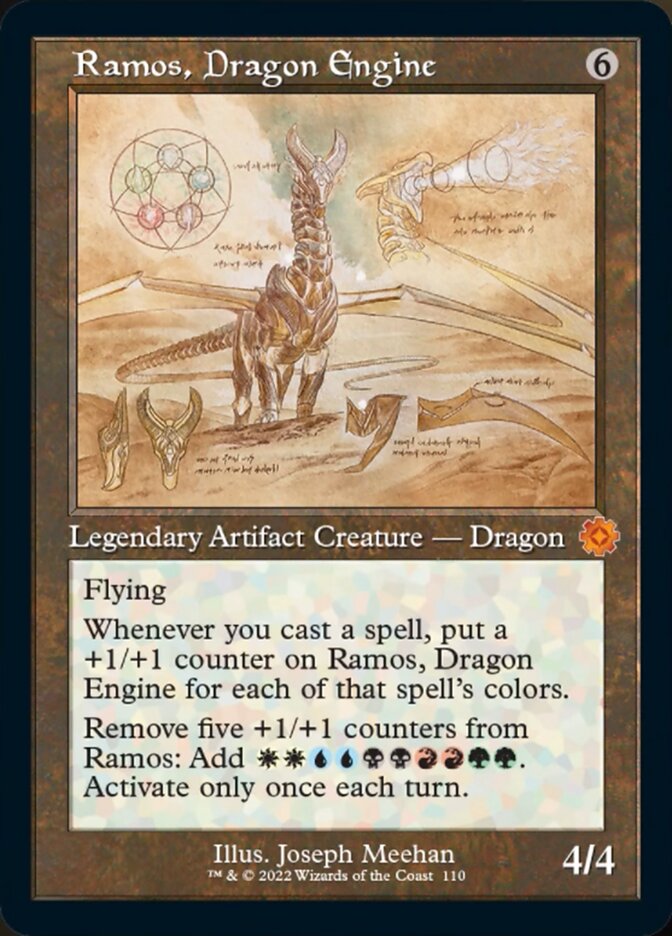 Ramos, Dragon Engine (Retro Schematic) [The Brothers' War Retro Artifacts] | Local Legends