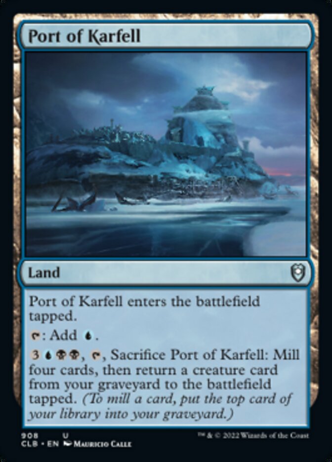 Port of Karfell [Commander Legends: Battle for Baldur's Gate] | Local Legends
