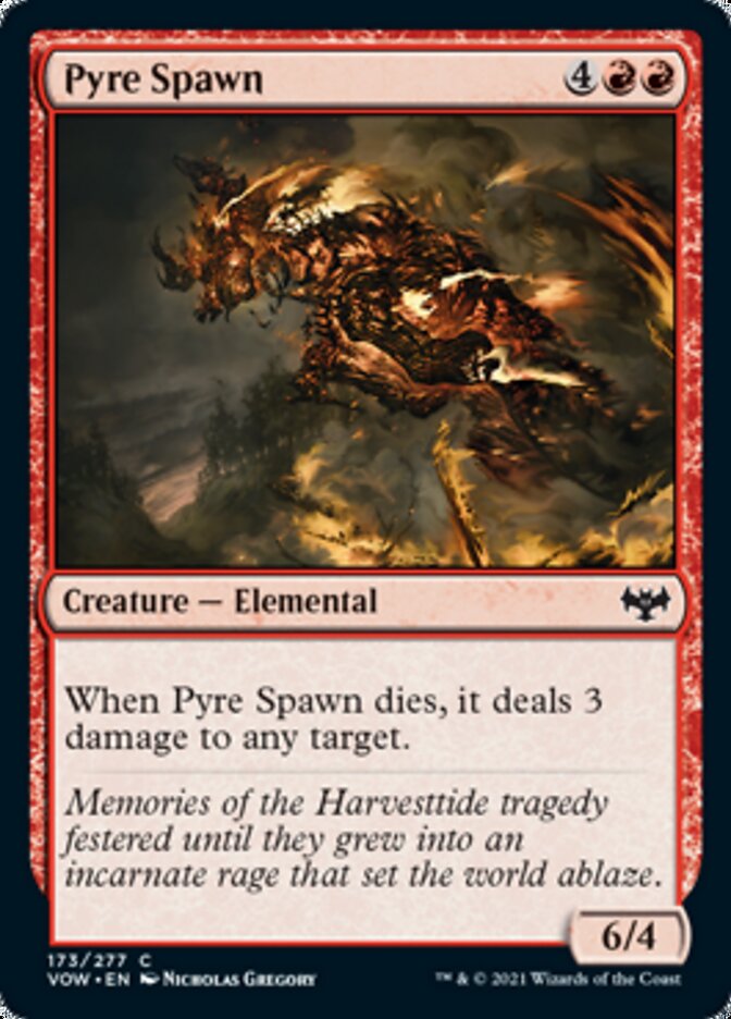 Pyre Spawn [Innistrad: Crimson Vow] | Golgari Games