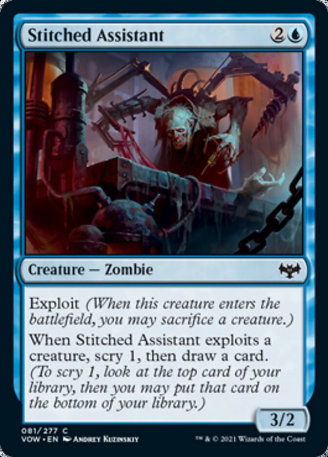 Stitched Assistant [Innistrad: Crimson Vow] | Local Legends