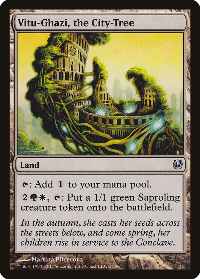 Vitu-Ghazi, the City-Tree [Duel Decks: Ajani vs. Nicol Bolas] | Local Legends
