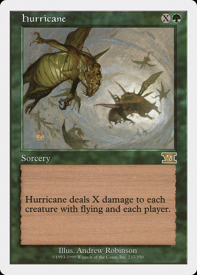 Hurricane [Classic Sixth Edition] | Golgari Games