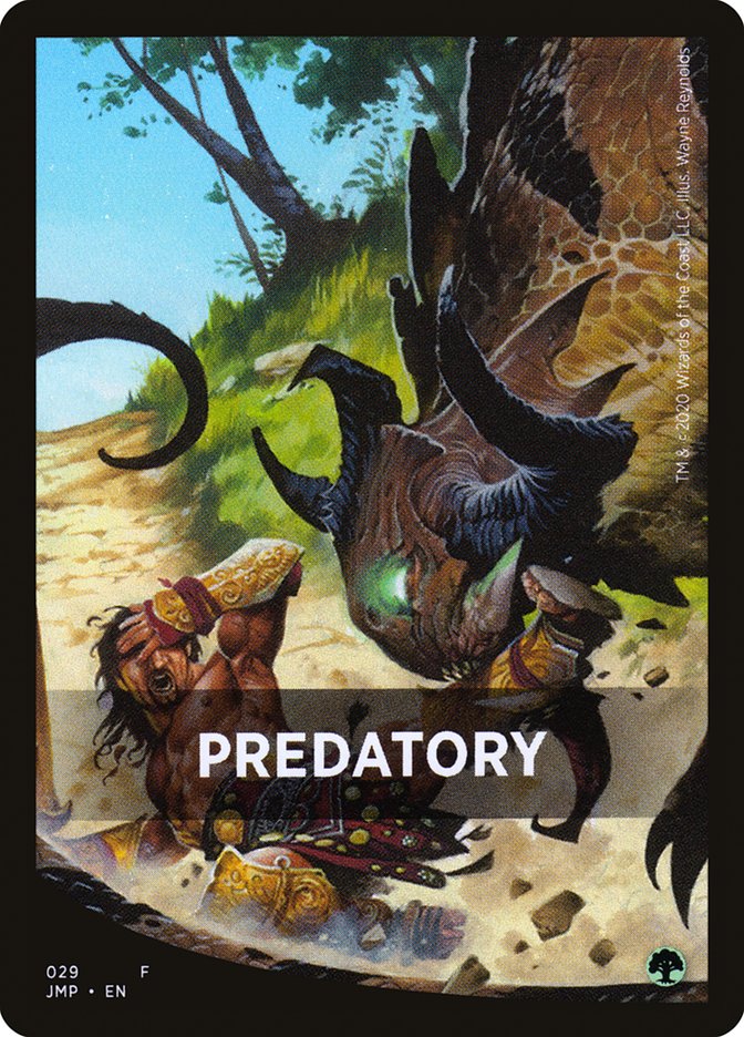 Predatory [Jumpstart Front Cards] | Local Legends
