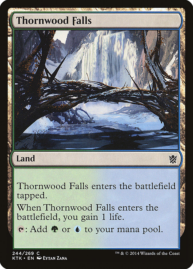 Thornwood Falls [Khans of Tarkir] | Golgari Games