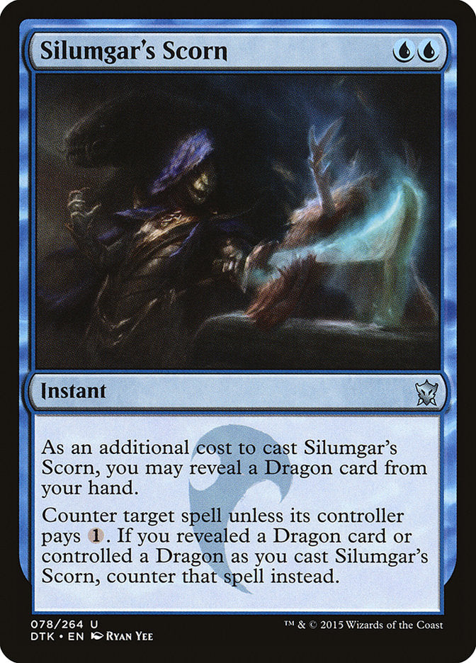 Silumgar's Scorn [Dragons of Tarkir] | Golgari Games