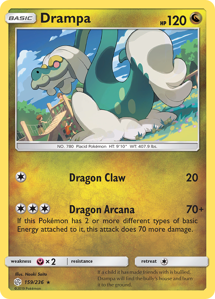 Drampa (159/236) [Sun & Moon: Cosmic Eclipse] | Golgari Games