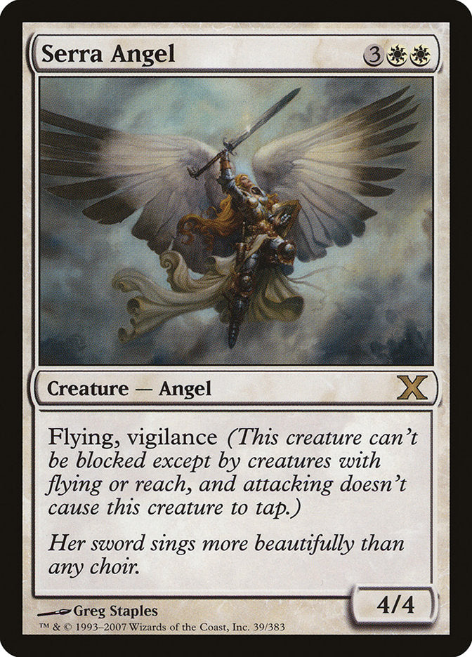 Serra Angel [Tenth Edition] | Golgari Games