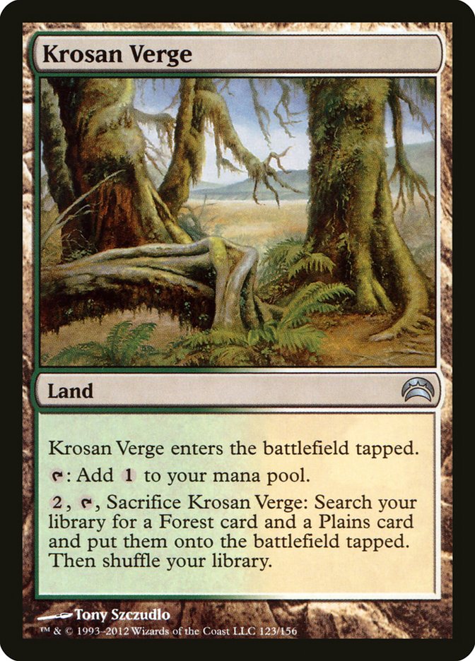 Krosan Verge [Planechase 2012] | Local Legends