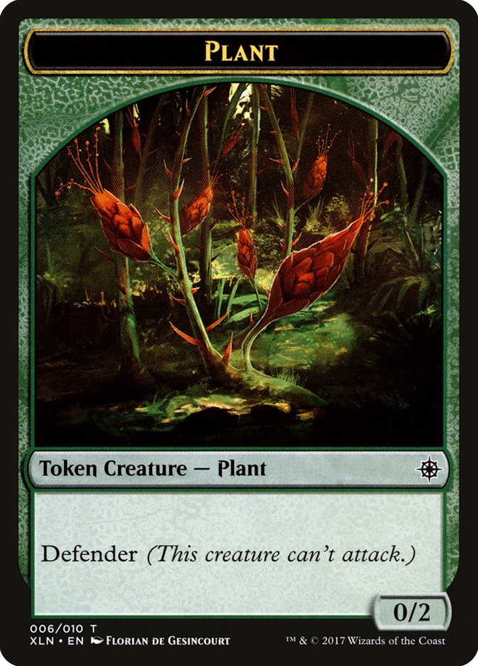 Plant Token [Ixalan Tokens] | Golgari Games