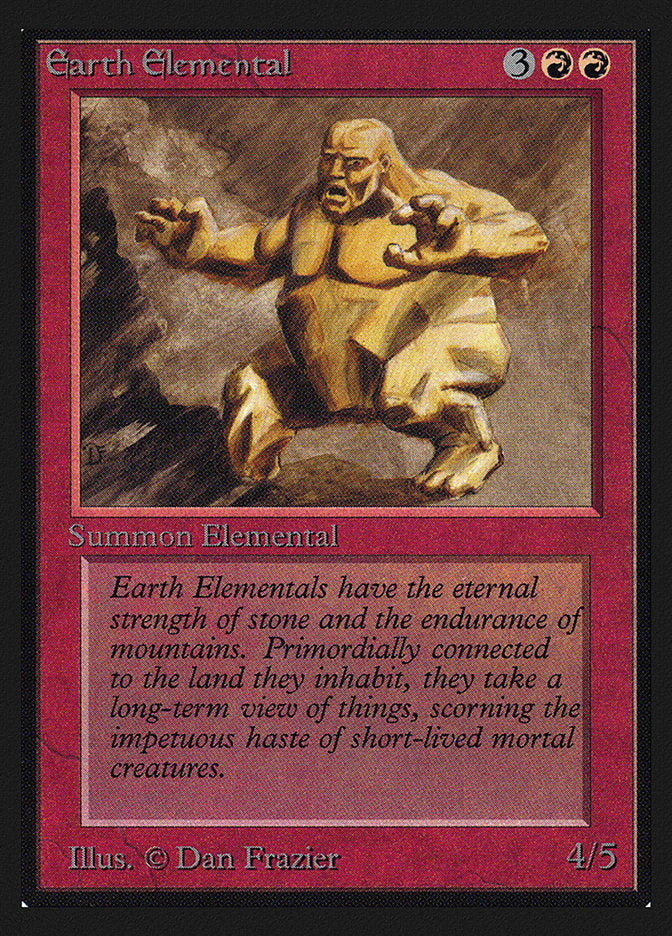 Earth Elemental [Collectors' Edition] | Golgari Games