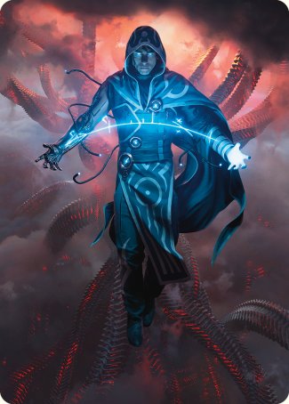 Jace, the Perfected Mind Art Card [Phyrexia: All Will Be One Art Series] | Local Legends