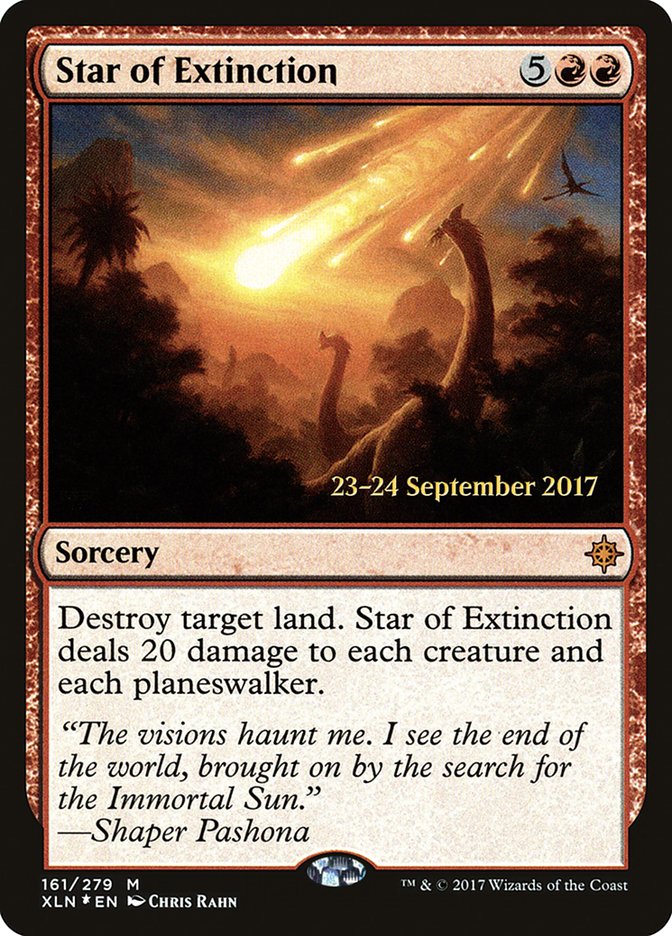 Star of Extinction [Ixalan Prerelease Promos] | Local Legends