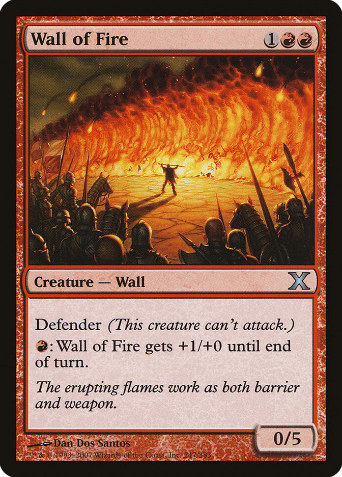 Wall of Fire [Tenth Edition] | Local Legends