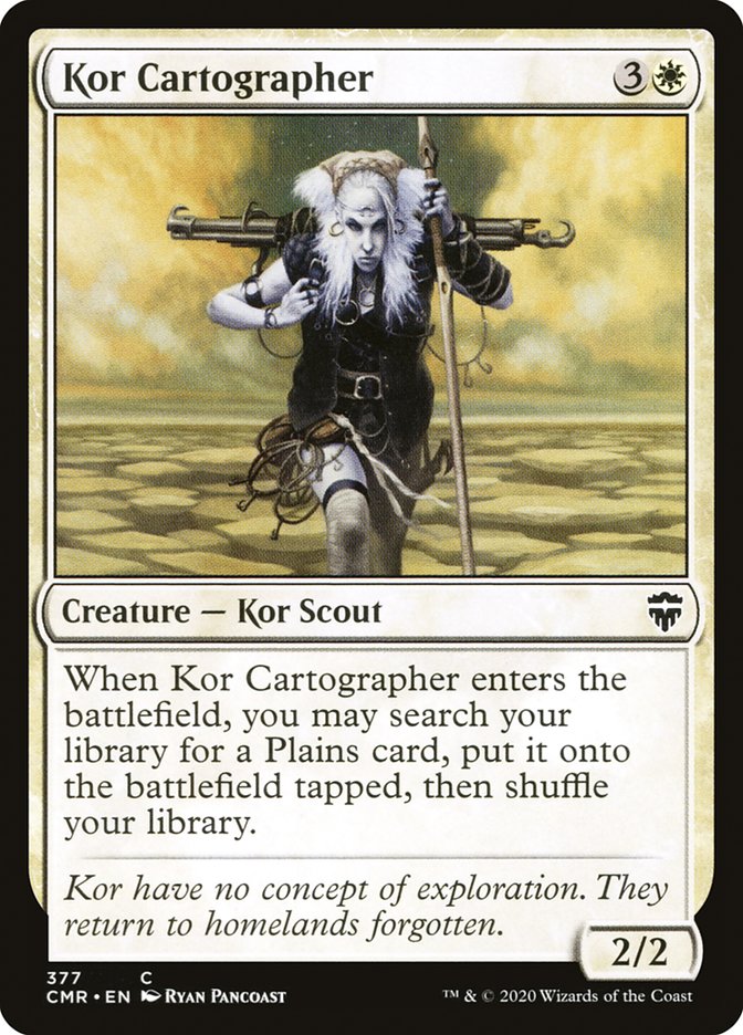 Kor Cartographer (377) [Commander Legends] | Local Legends