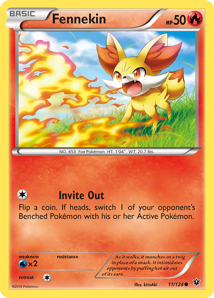 Fennekin (11/124) [XY: Fates Collide] | Golgari Games