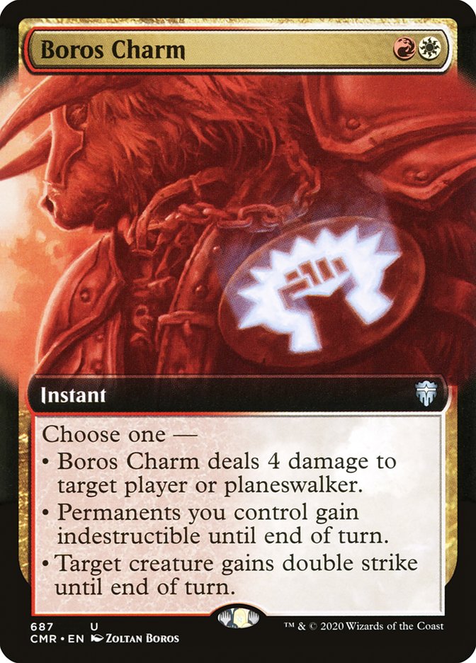 Boros Charm (Extended Art) [Commander Legends] | Golgari Games