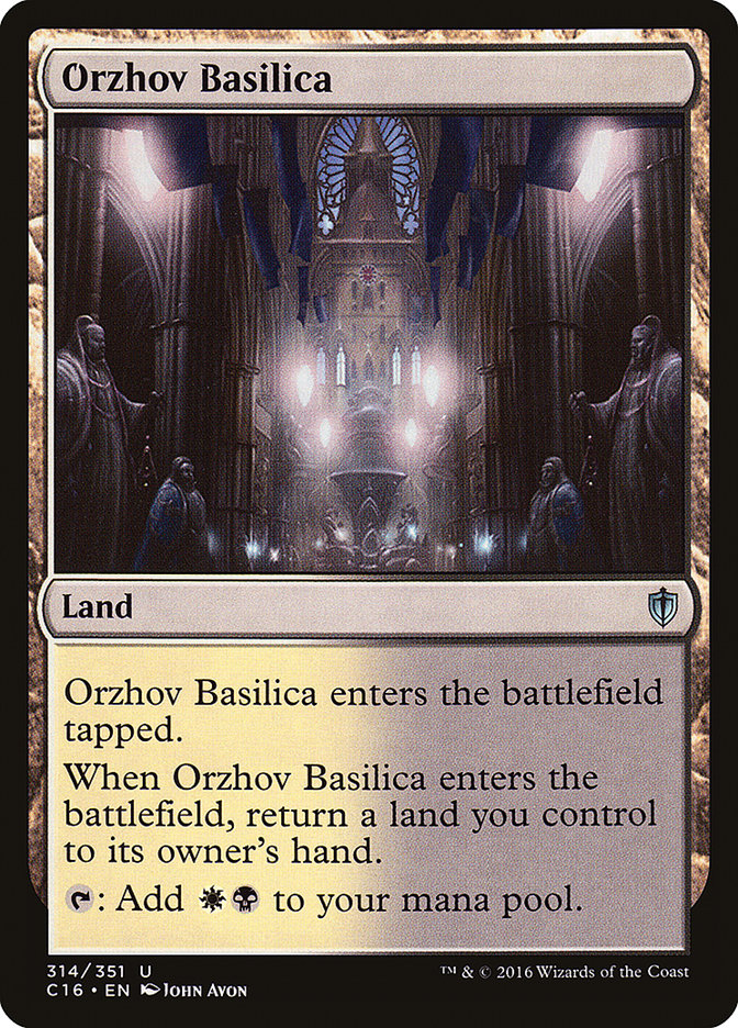 Orzhov Basilica [Commander 2016] | Local Legends