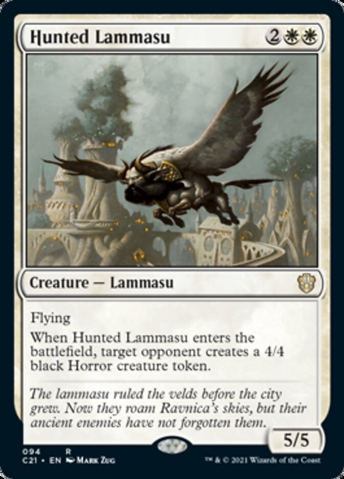 Hunted Lammasu [Commander 2021] | Golgari Games