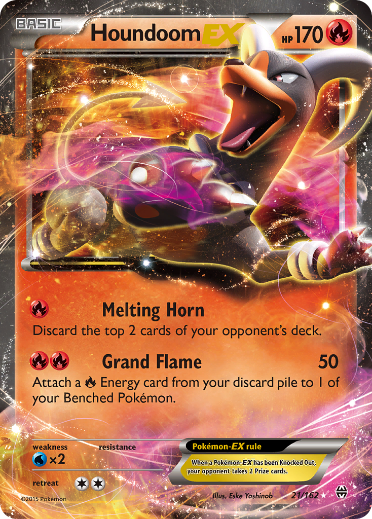 Houndoom EX (21/162) [XY: BREAKthrough] | Golgari Games