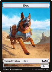Cat (020) // Dog Double-sided Token [Core Set 2021 Tokens] | Local Legends