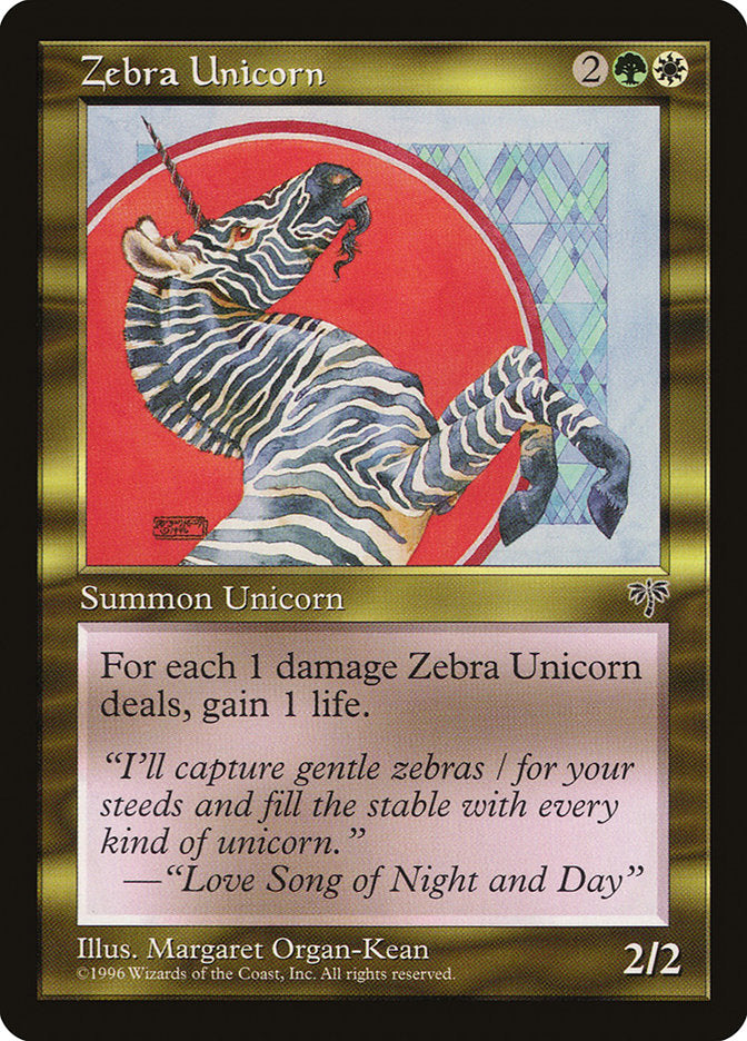 Zebra Unicorn [Mirage] | Golgari Games