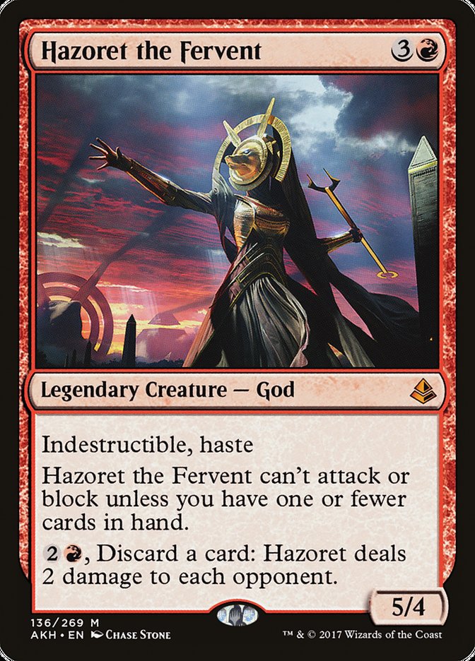 Hazoret the Fervent [Amonkhet] | Local Legends