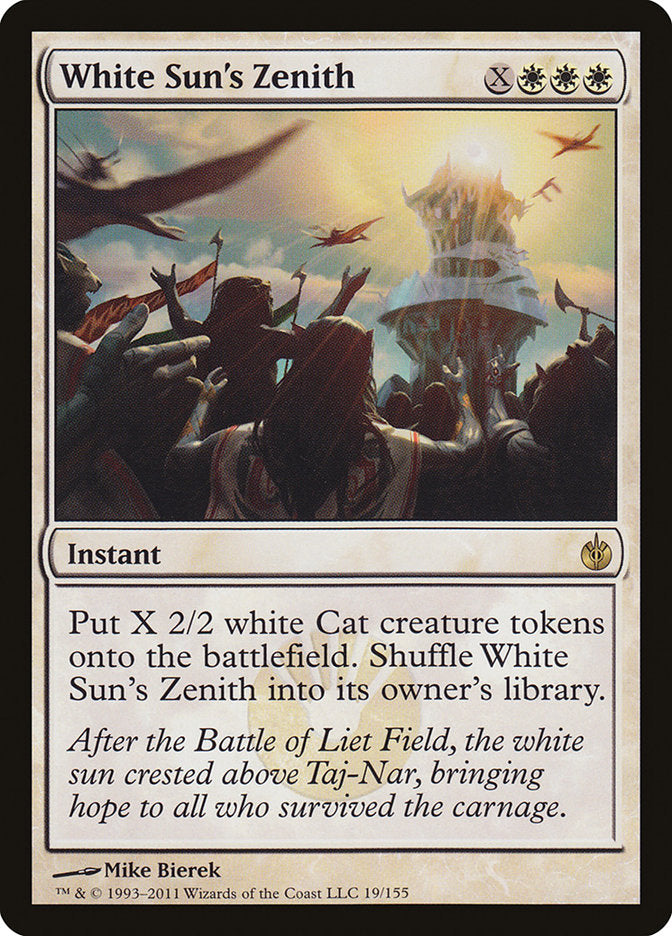 White Sun's Zenith [Mirrodin Besieged] | Local Legends