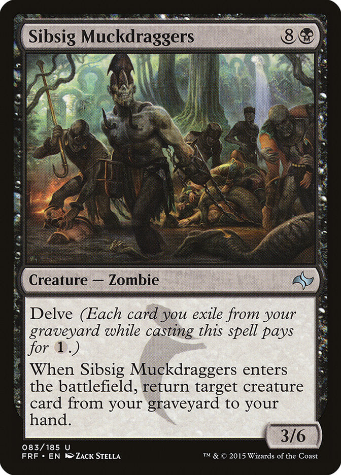 Sibsig Muckdraggers [Fate Reforged] | Golgari Games