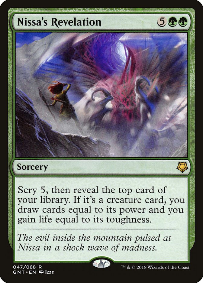 Nissa's Revelation [Game Night 2018] | Local Legends