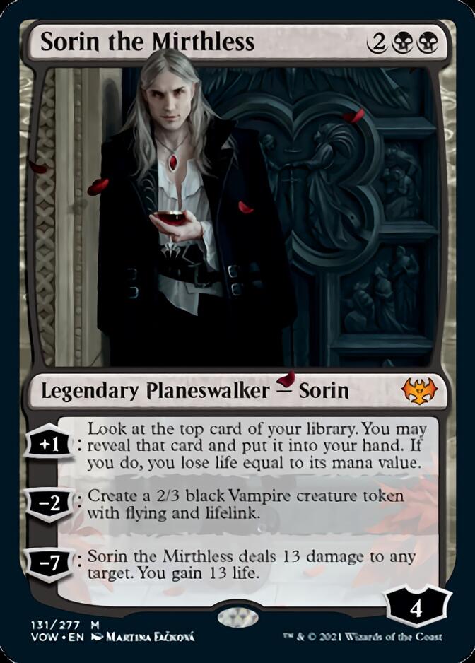 Sorin the Mirthless [Innistrad: Crimson Vow] | Golgari Games