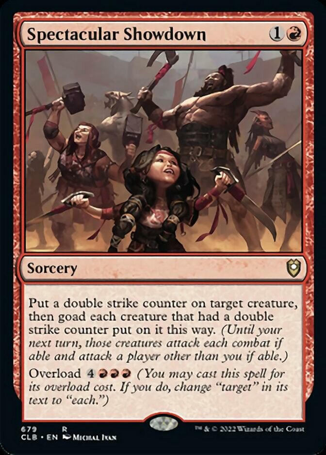 Spectacular Showdown [Commander Legends: Battle for Baldur's Gate] | Local Legends